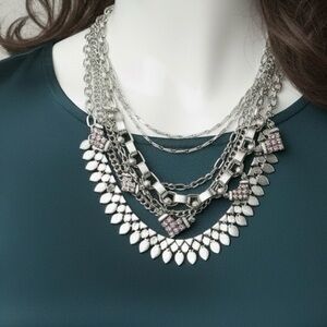 Stella and Dot Sutton convertible Layered Necklace